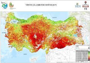 Türkiye'nin Çölleşme Risk Haritası çıkarıldı