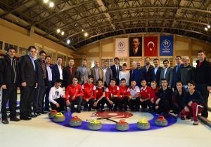 Curling Federasyonu Erzurum'da toplandı