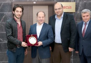 Akdağ'dan Termalspor'a tebrik ziyareti