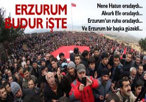 Erzurum budur işte