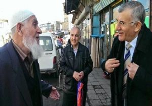 Özkılıç esnafla istişare etti