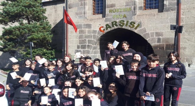Çarşı Pazar Projesiyle Erzurum'u tanıyorlar
