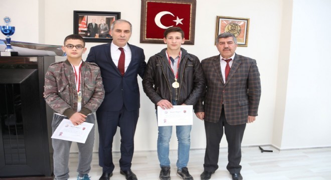 Çevik kardeşler Oltu'nun gururu oldu