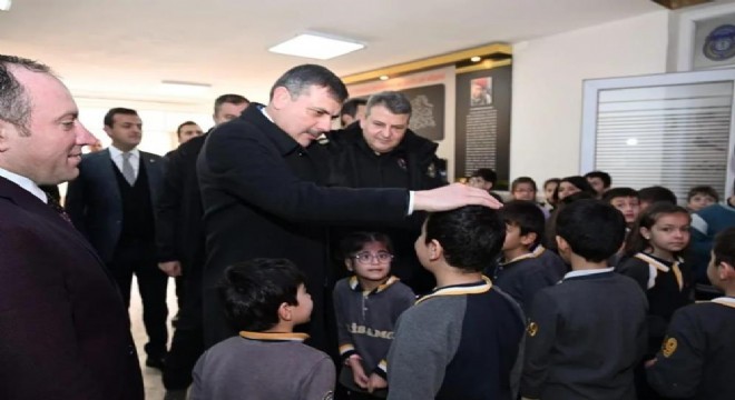 Çiftçi Polis Amca'nın konuğu oldu