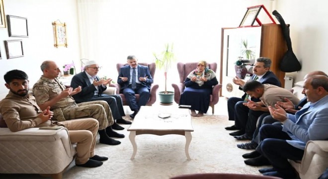 Çiftçi'den Şehit ailesine bayram ziyareti