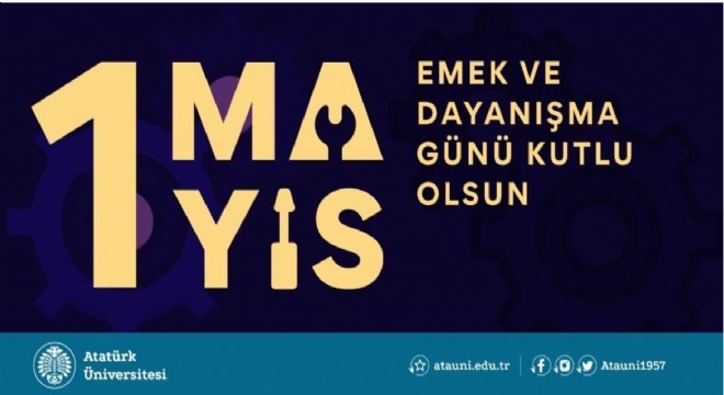 Çomaklı: ‘1 Mayıs Emek ve Dayanışma Günü kutlu olsun'
