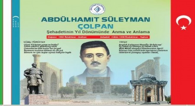 Özbek aydın Şehit Çolpan'a vefa