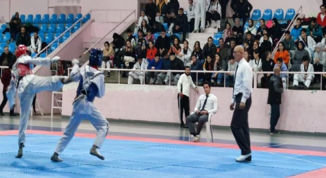 Öğrenciler Taekwondo'da yarıştı