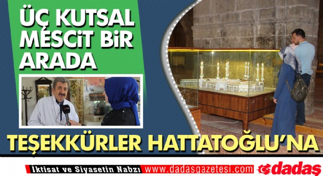 Üç kutsal mescit bir arada
