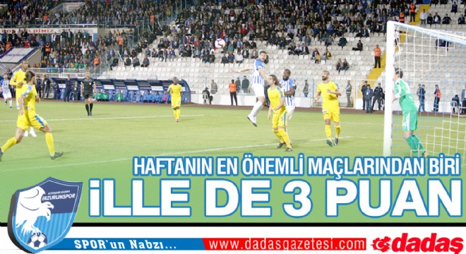İlle de 3 puan