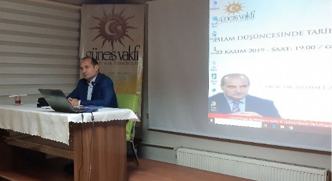 İşcan, ‘İslam Düşüncesinde Tarih'i paylaştı