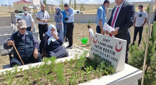 Şehit Fatih Kostik'e vefa