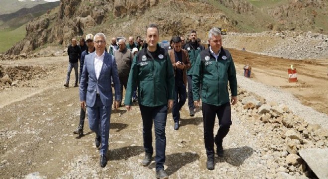 Şehitler Barajı'nın yapımı sürüyor