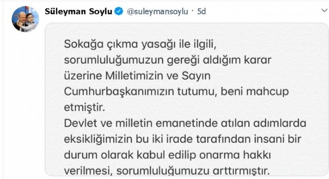 ‘Allah mahcup etmesin'