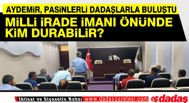 ‘Allah var, tasa yok'