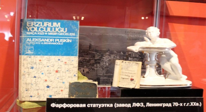 ‘Puşki'nin tek yurt dışı seyahati Erzurum oldu'