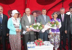 Bakan Eroğlu Erzincan'daydı