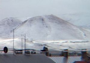 Kars karla uyandı