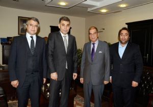Baro Karabörk'ü ağırladı