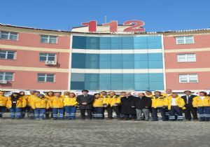 Takip Sistemli 10 ambulans hizmette