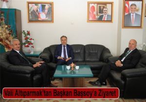 Altıparmak ve Sekmen'den Başsoy'a tebrik ziyareti