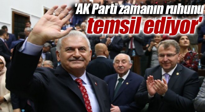 AK Parti zamanın ruhunu temsil ediyor'
