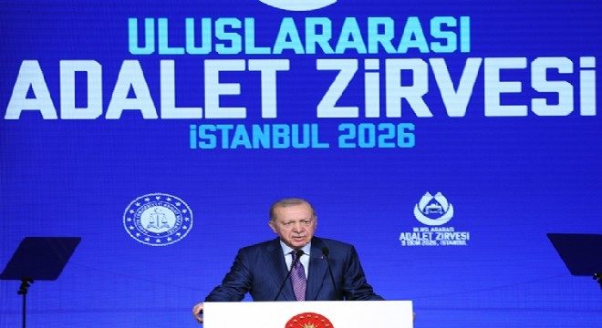 Erdoğan Uluslararası Adalet Zirvesi'ne seslendi