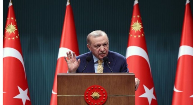 Erdoğan'dan kararlılık vurgusu