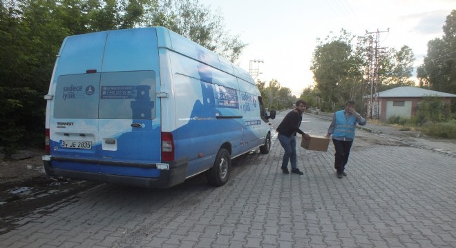 Erzurum'dan Muş'a yardım eli