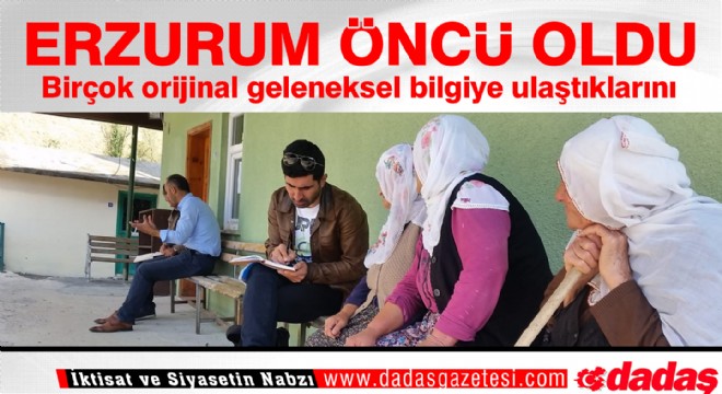 Erzurum öncü oldu