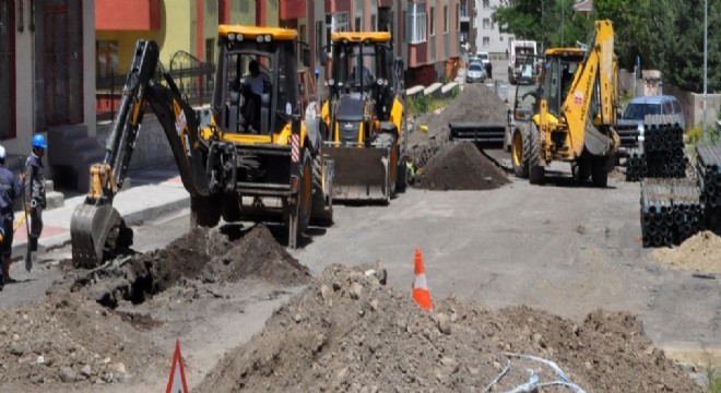 Erzurum'un altyapısına büyükşehir damgası