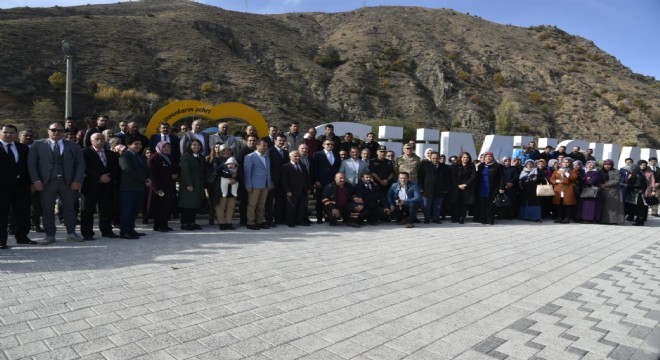 Gümüşhane Vali Memiş'i Erzurum'a uğurladı