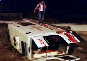 Horasan'da trafik kazası: 3 yaralı