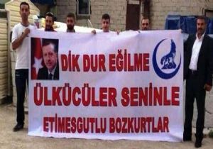 Ülkücülerden Başbakan Erdoğan'a destek