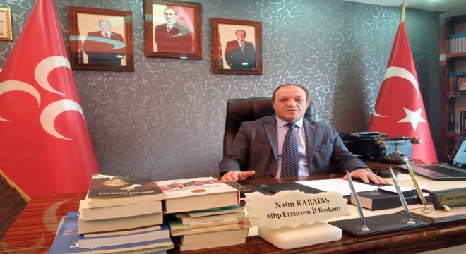 Karataş'tan Ülkücü Şehitleri Anma mesajı