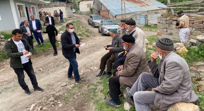 Kaymakam Tekin ve Başkan Bedir'den istişare etkinliği