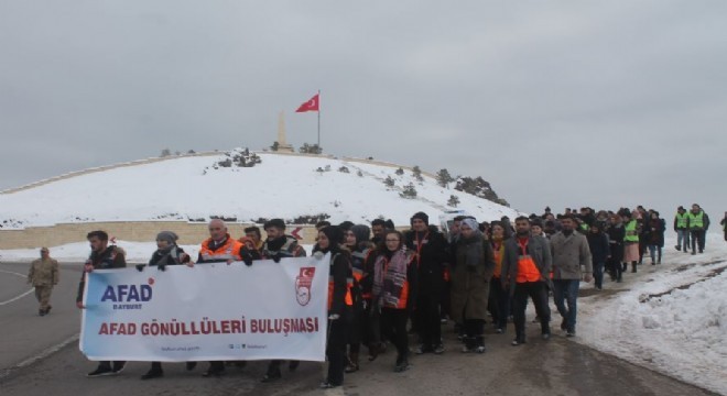 Kop Dağı'nda çığ eğitimi