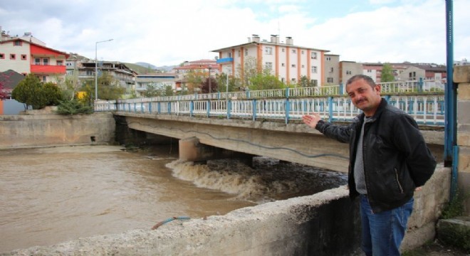 Oltu Çayı'nın debisi yükseldi