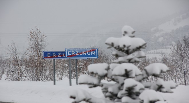 Palandöken'de kar 1.5 metre eşiğinde