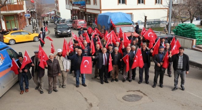 Pazaryolu'ndan Mehmetçiğe gönül köprüsü
