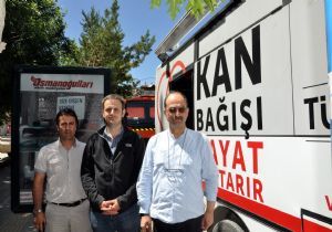 Bayburt halkı kan vermeye koştu.