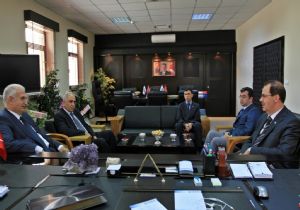 Koçak'tan  Coşkun'a tebrik ziyareti