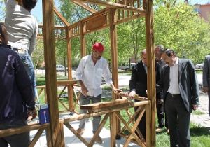 Palandöken'de park seferberliği