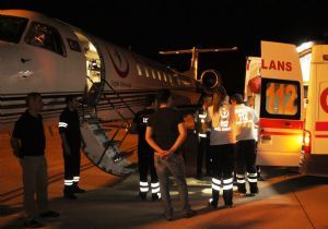 Prematüre İkizler, Erzurum'a sevk edildi
