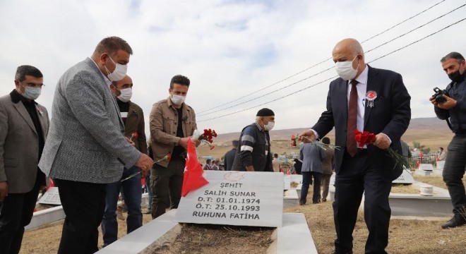 ‘Şehitlerimizi unutmayacak, unutturmayacağız'